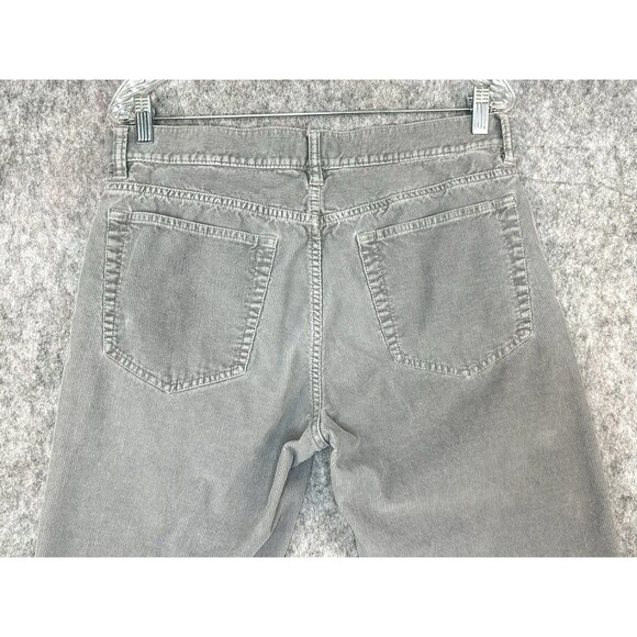 J Crew Corduroy Pants Men’s 33x30 Gray Slim Fit Straight Preppy Classic - Picture 7 of 12